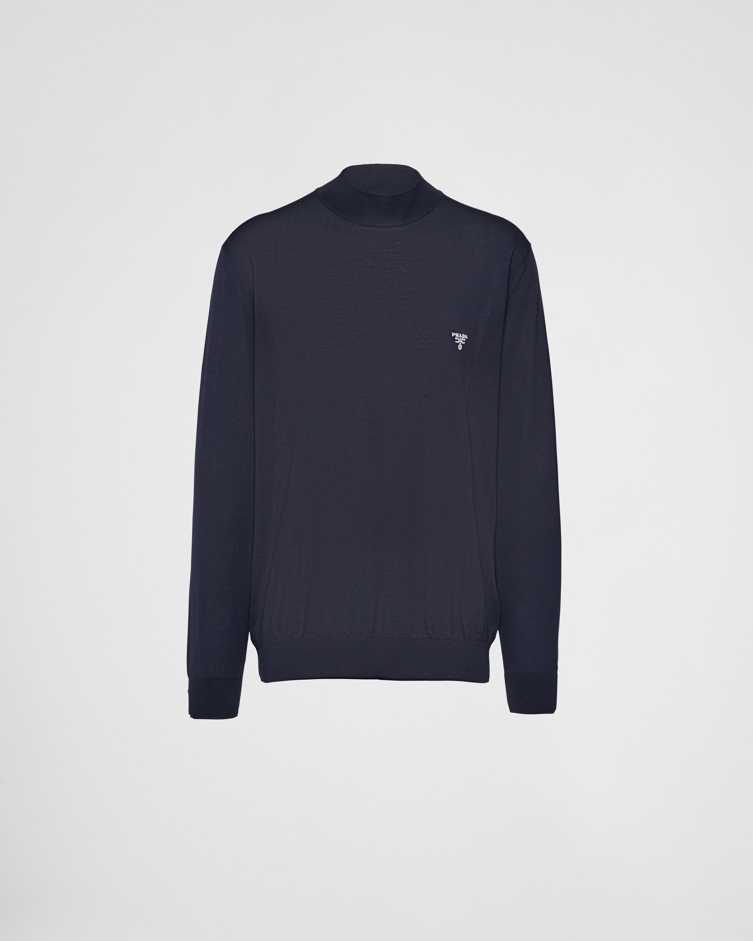 Superfine wool turtleneck sweater Product Image