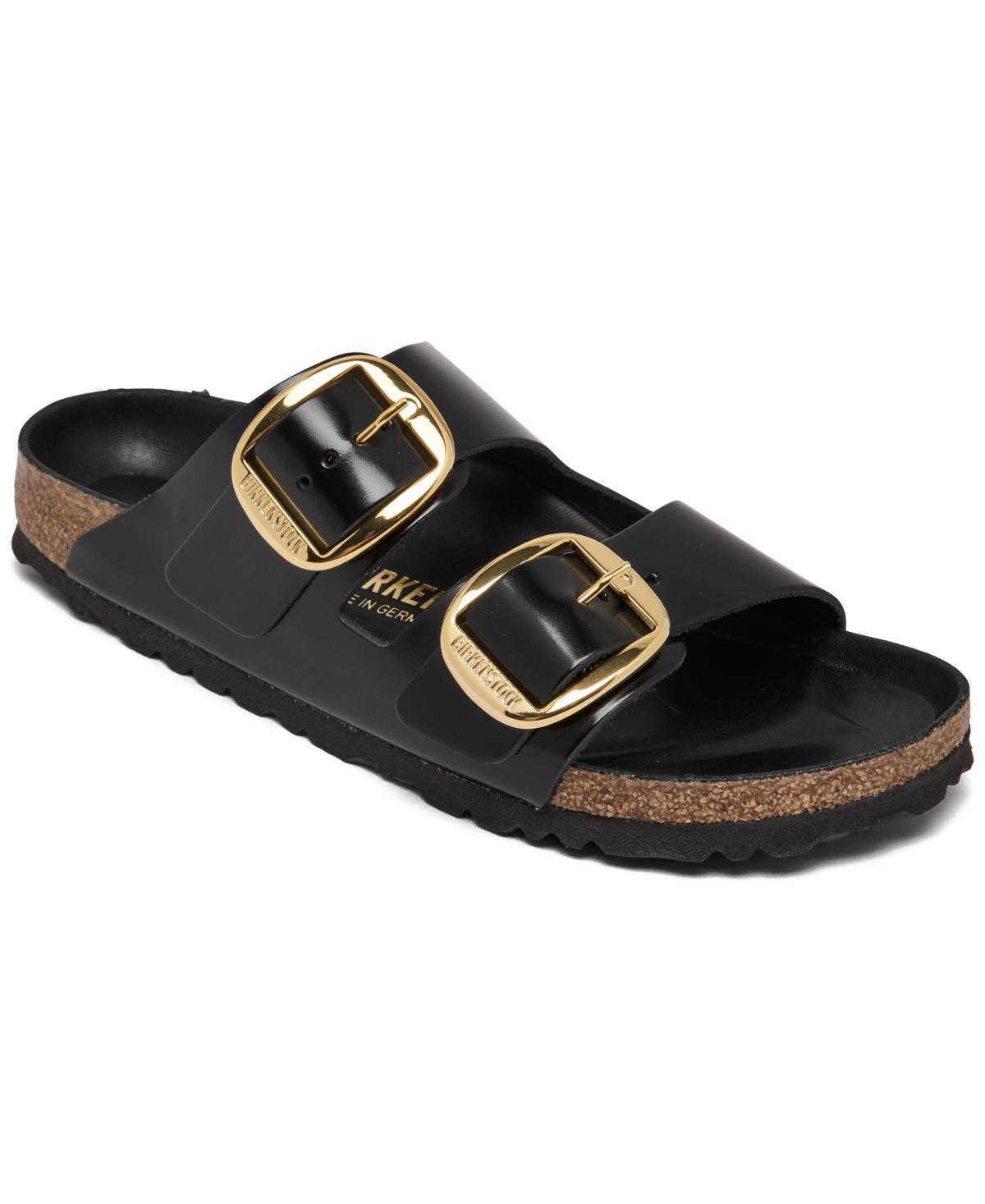 Birkenstock Womens Arizona High Shine Big Buckle Slide Sandals Product Image