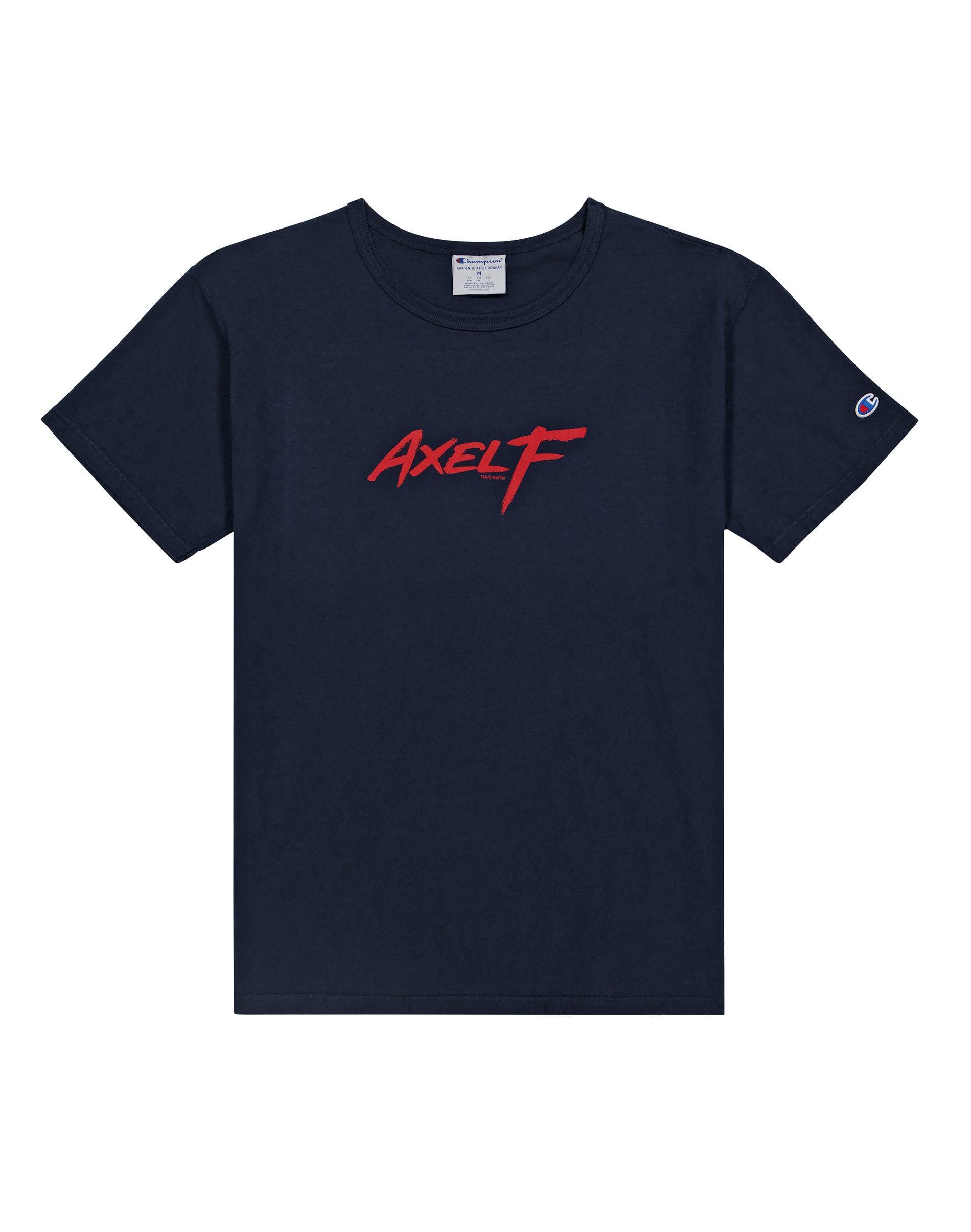 Mens Champion Short-Sleeve T-Shirt, Axel F Navy 2XL Product Image