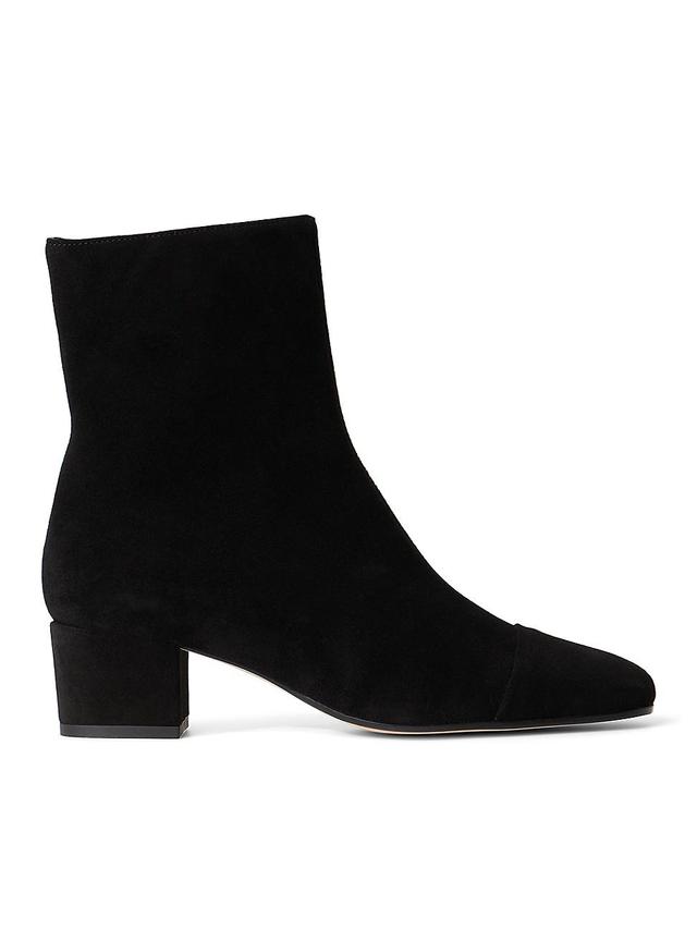 Womens Aimee Suede Booties Product Image