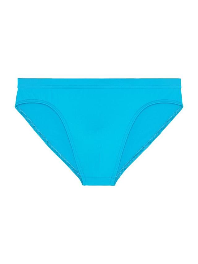 HOM Sea Life Swim Mini Briefs (Turquoise) Men's Swimwear Product Image