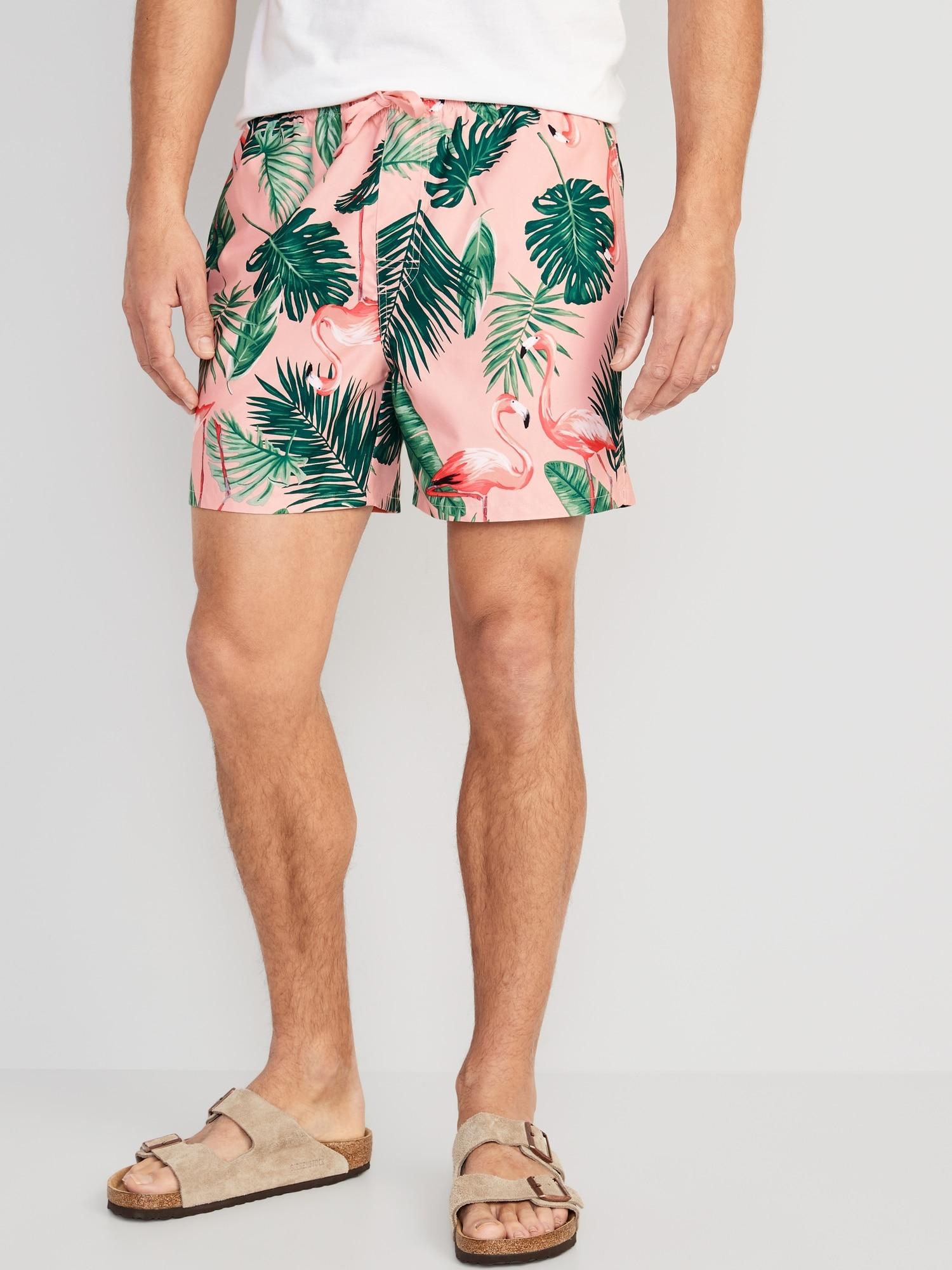 Printed Swim Trunks -- 5-inch inseam Product Image