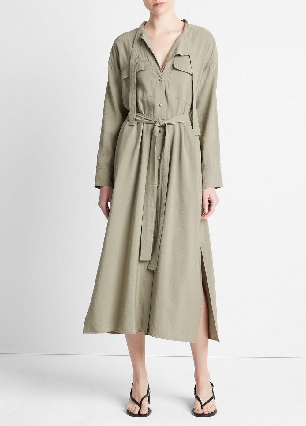 Soft Utility Shirt Dress Product Image