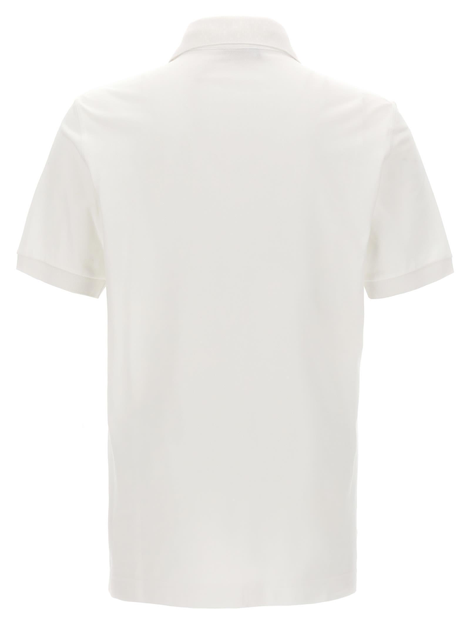 Logo Patch  Shirt Polo White Product Image