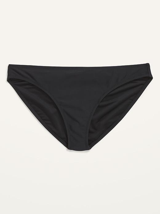 Mid-Rise Bikini Swim Bottoms Product Image