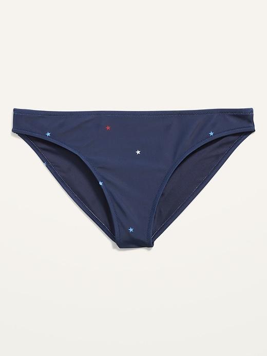 Mid-Rise Bikini Swim Bottoms Product Image