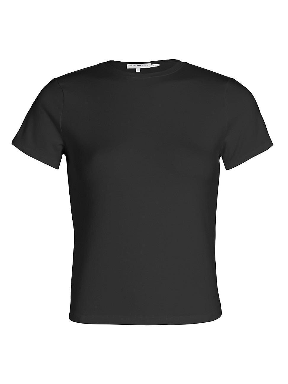 Womens Stretch-Cotton Baby Tee Product Image