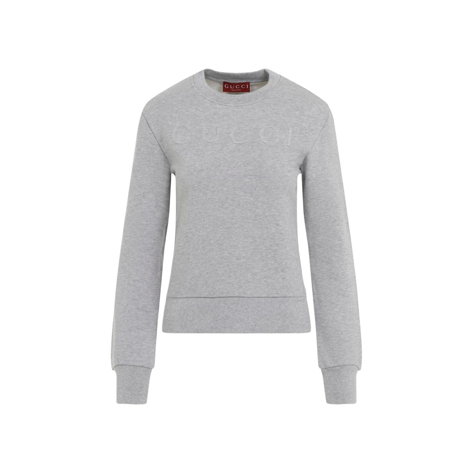 Crewneck Sweatshirt In Grey Product Image