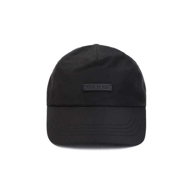 Black Polyester Baseball Cap Product Image