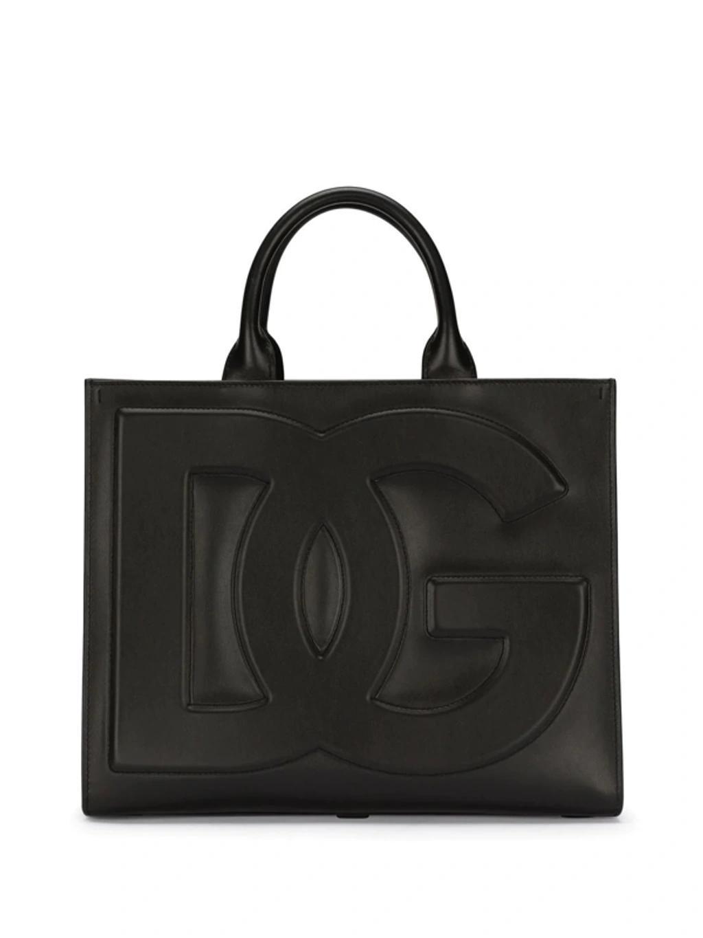 Medium Dg Daily Tote Bag In Black Product Image