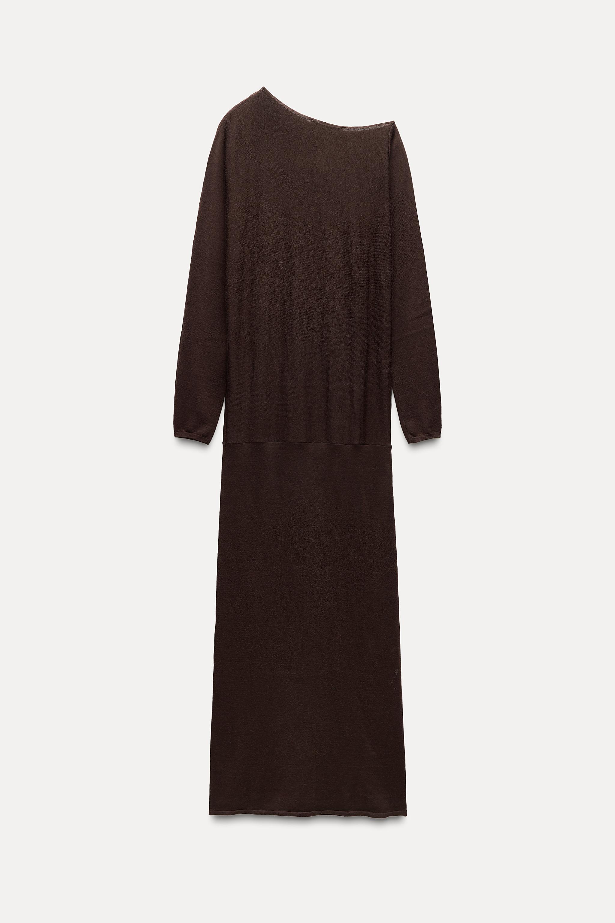 100% WOOL MIDI DRESS Product Image