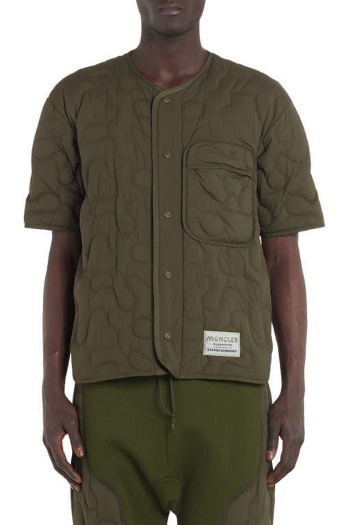 Moncler Genius x Salehe Bembury Short Sleeve Padded Down Shirt Product Image