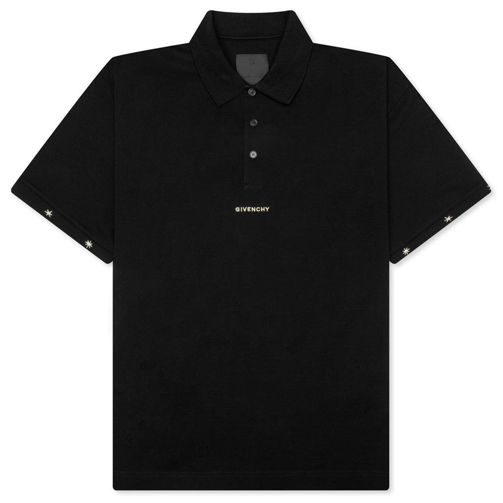 Silk Base Polo - Black Male Product Image