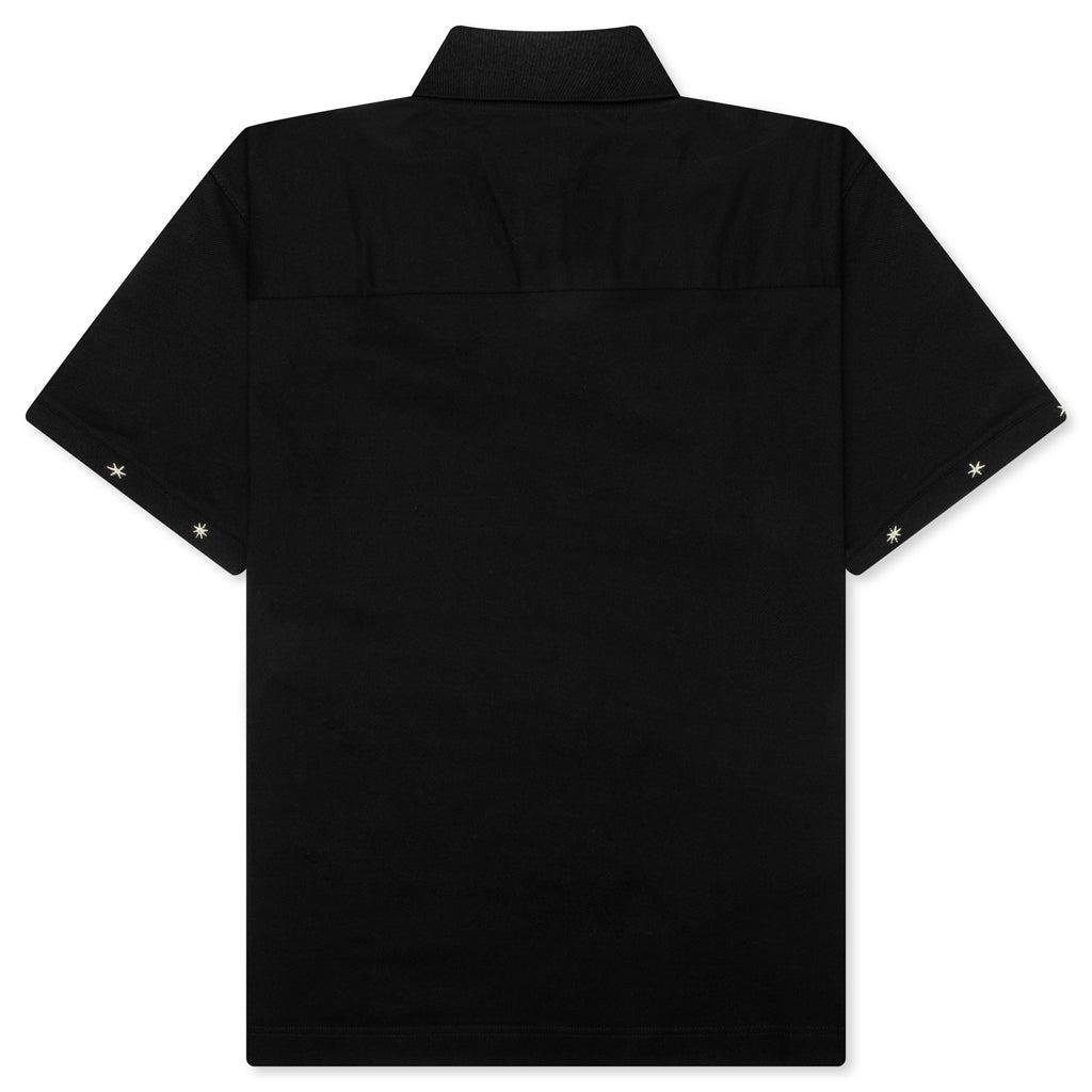 Silk Base Polo - Black Male Product Image