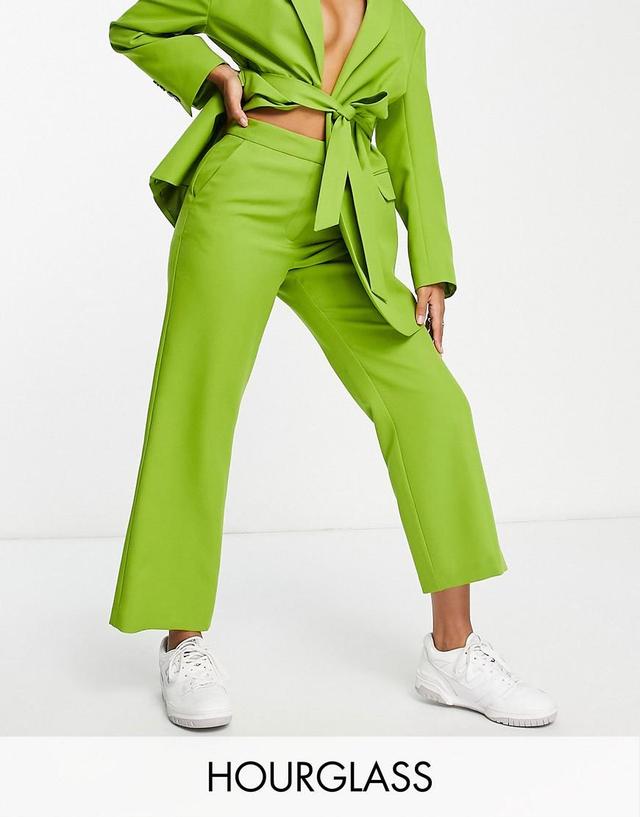 ASOS DESIGN hourglass straight ankle suit pants Product Image