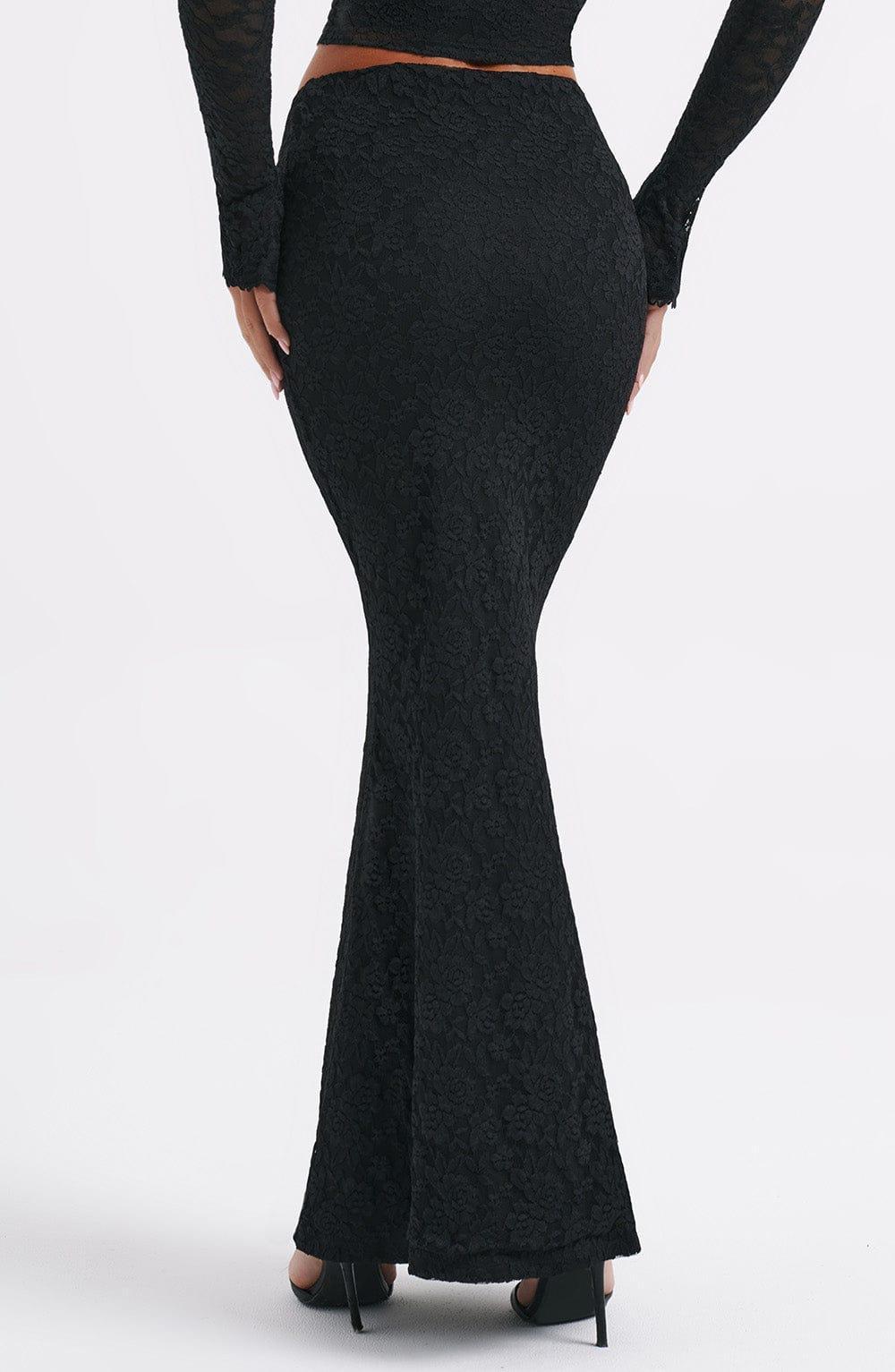 Fernanda Maxi Skirt - Black Product Image