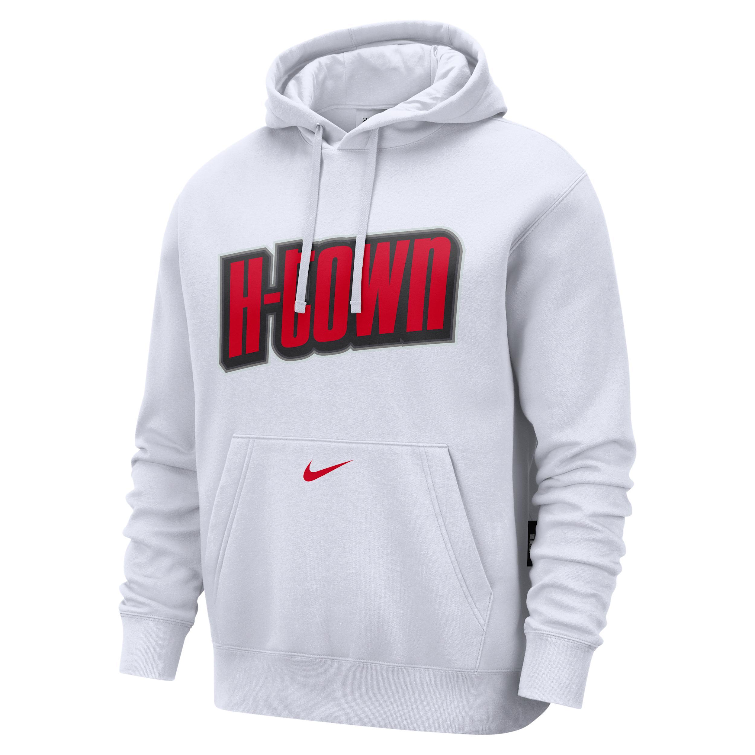 Houston Rockets Club City Edition Men's Nike NBA Fleece Pullover Hoodie Product Image