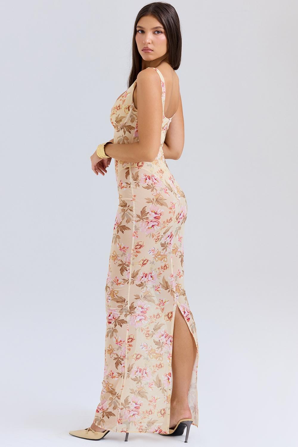 Robina Honeyflower Print Maxi Dress Product Image