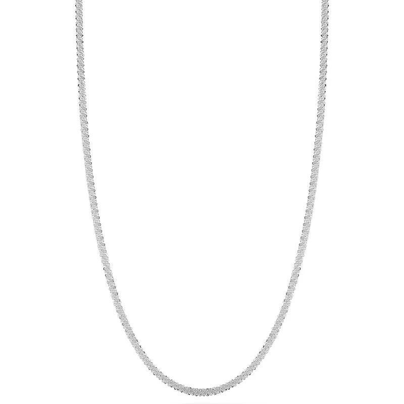 Sunkissed Sterling Brillo Chain Necklace, Womens Multicolor Product Image