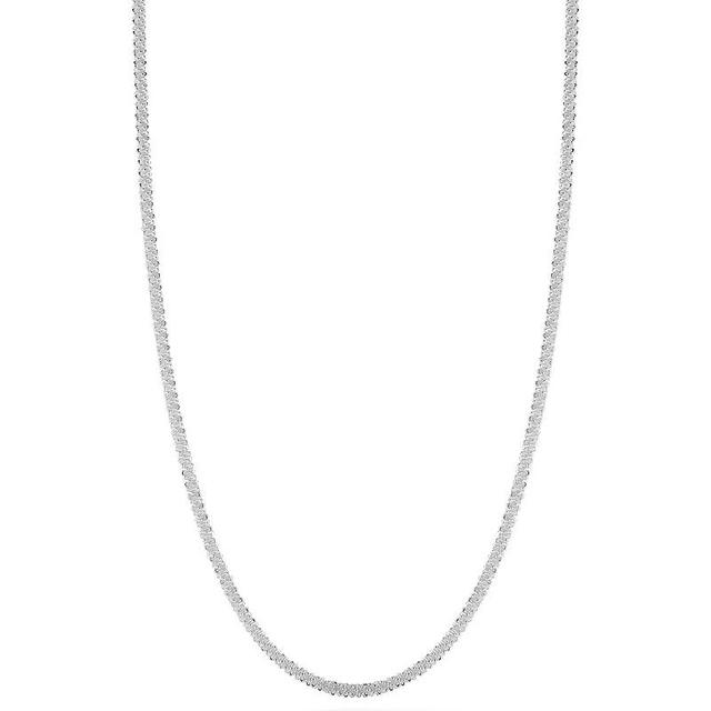 Sunkissed Sterling Brillo Chain Necklace, Womens Gold Tone Product Image