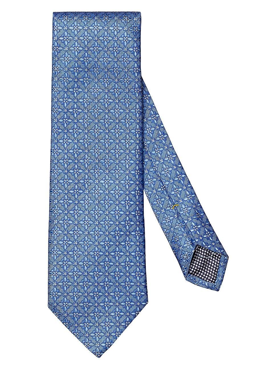 Eton Floral Medallion Silk Tie Product Image