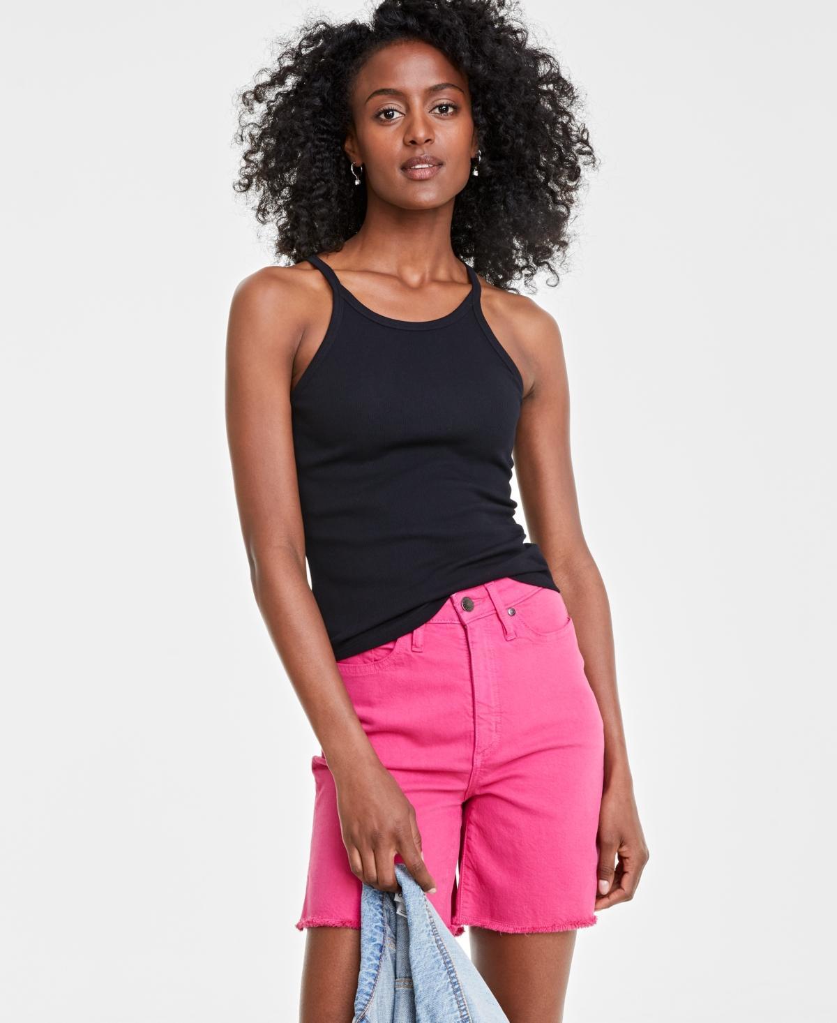 On 34th Womens Knit Strappy Scoop-Neck Tank Top, Created for Macys Product Image