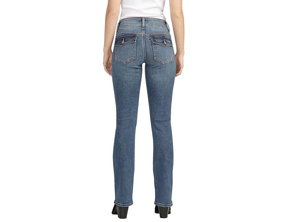 Silver Jeans Co. Suki Mid-Rise Slim Bootcut Jeans L93640EDB336 (Indigo) Women's Jeans Product Image