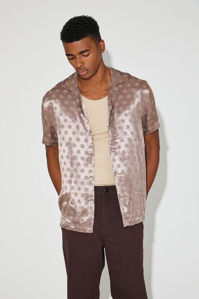 Jacquard Ornate Shirt | Forever 21 Product Image