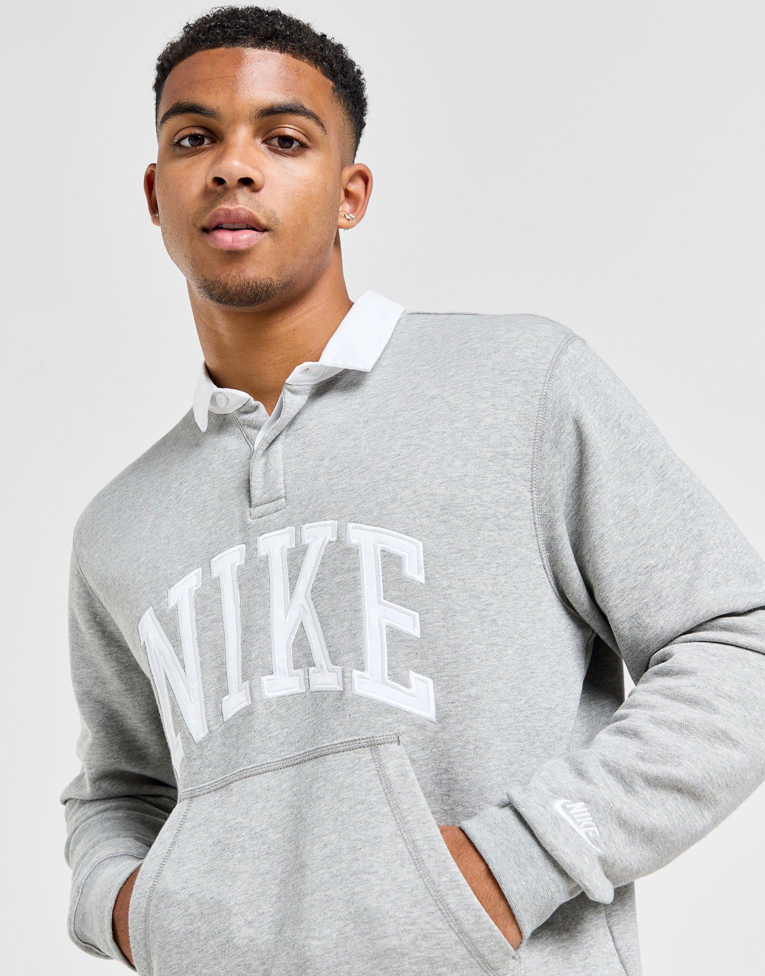 Nike Club Fleece Polo Sweatshirt Product Image