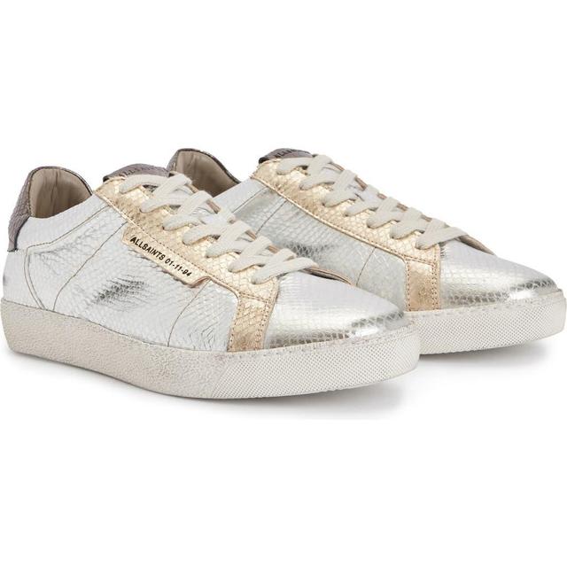 Sheer Low Top Sneaker In Silver/gold Product Image