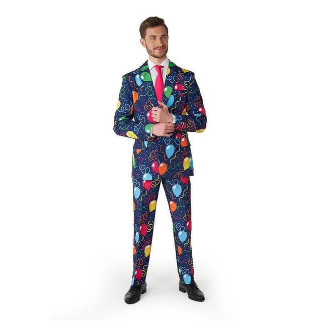 Mens Suitmeister Suit & Tie Set Product Image