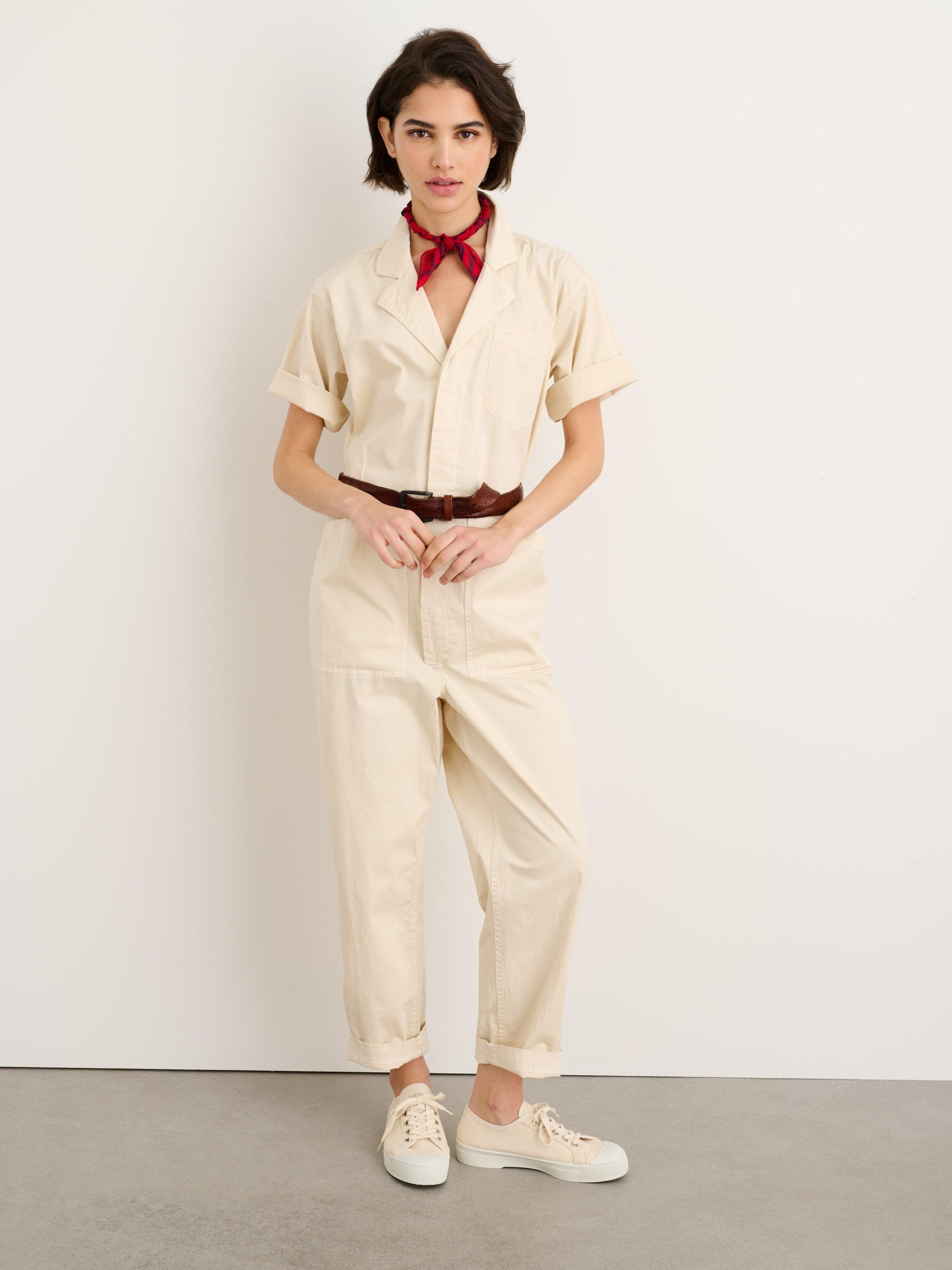 Standard Short Sleeve Jumpsuit Female Product Image