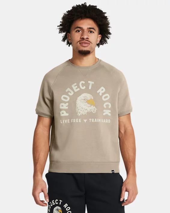 Men's Project Rock Eagle Graphic Short Sleeve Crew Product Image