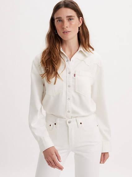 Levi's Western Shirt Chambray - Women's Product Image