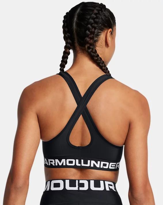 Women's Armour® Mid Crossback Sports Bra Product Image