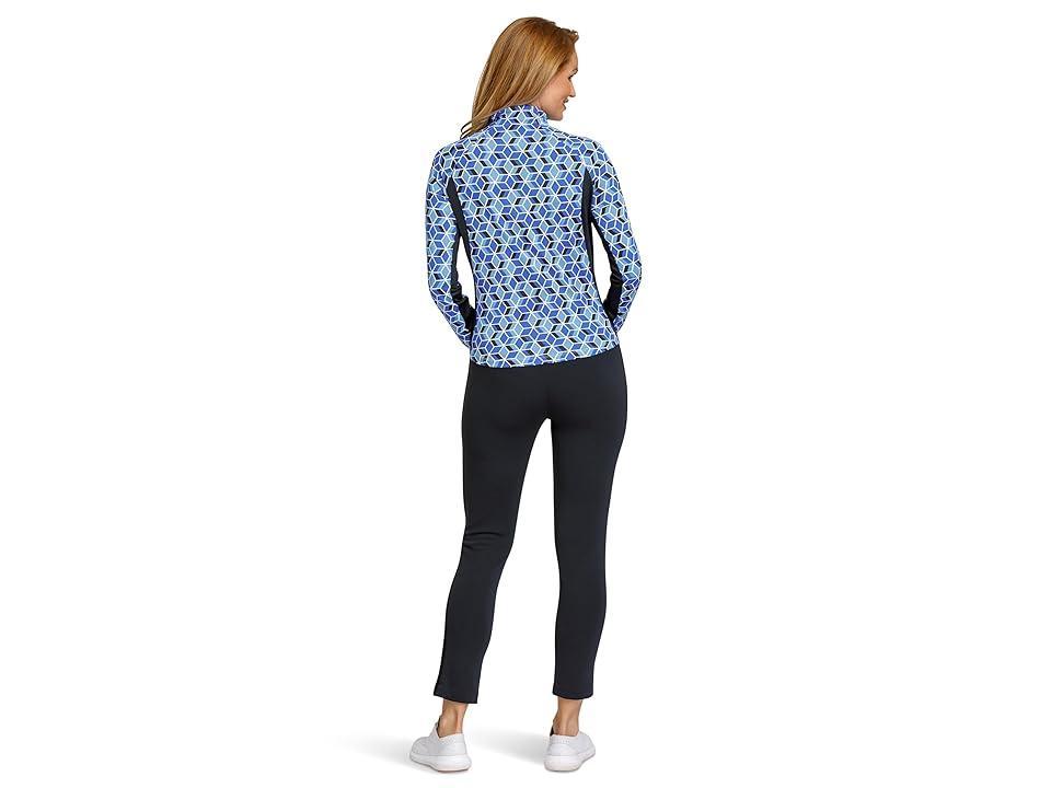 Tail Activewear Spencer Upf 50+ Long Sleeve Pullover (Chrysolite) Women's Clothing Product Image