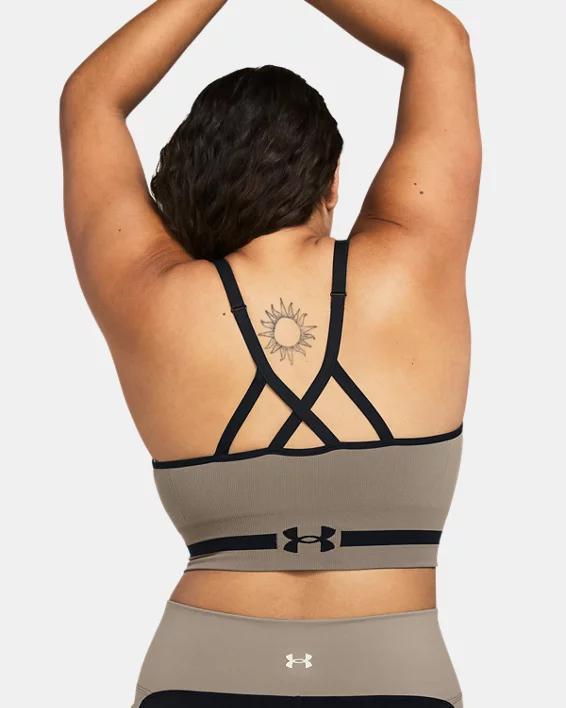 Women's UA Seamless Low Long Sports Bra Product Image