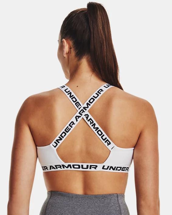 Women's UA Crossback Strappy Low Sports Bra Product Image