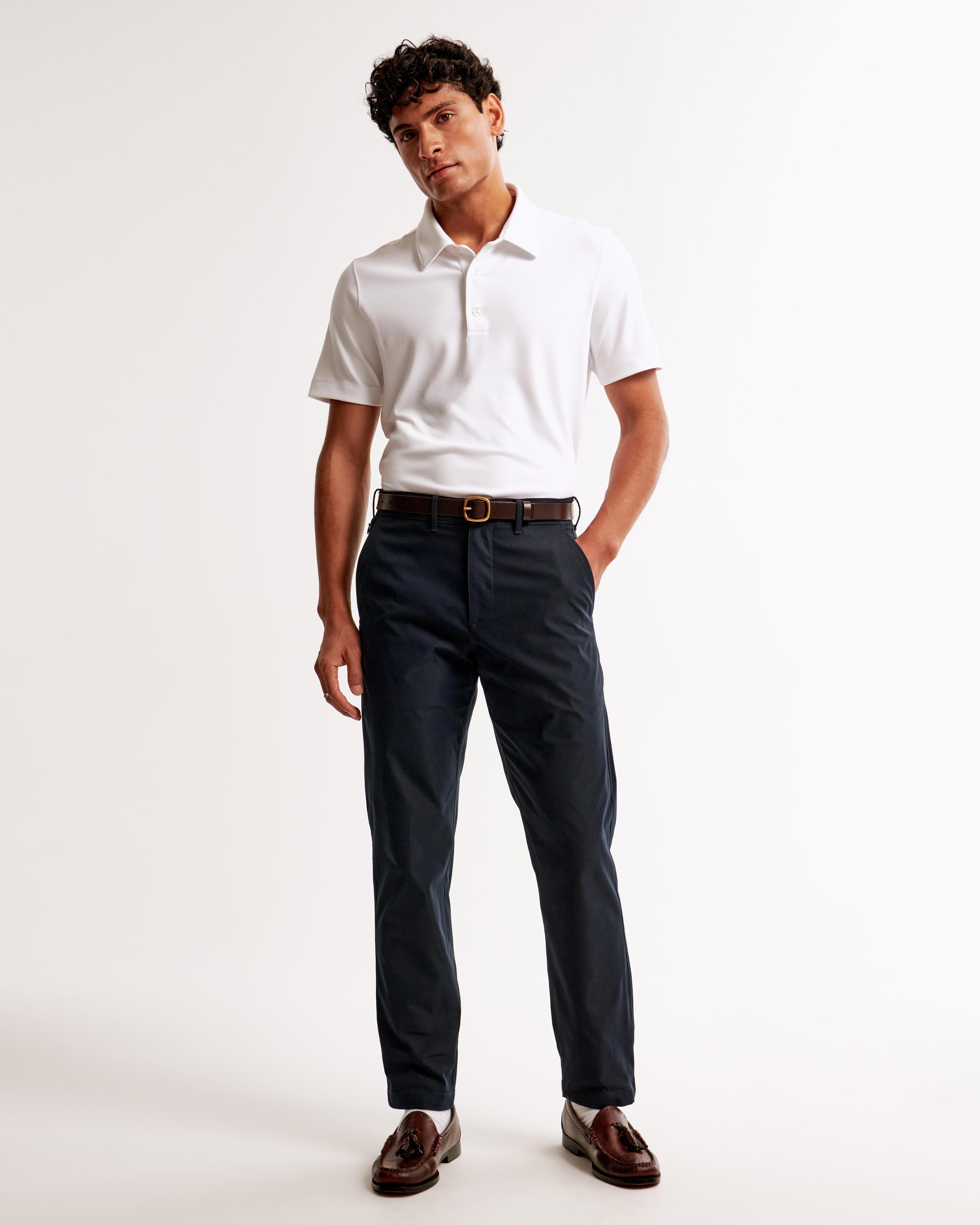 A&F Go-To Polo Product Image