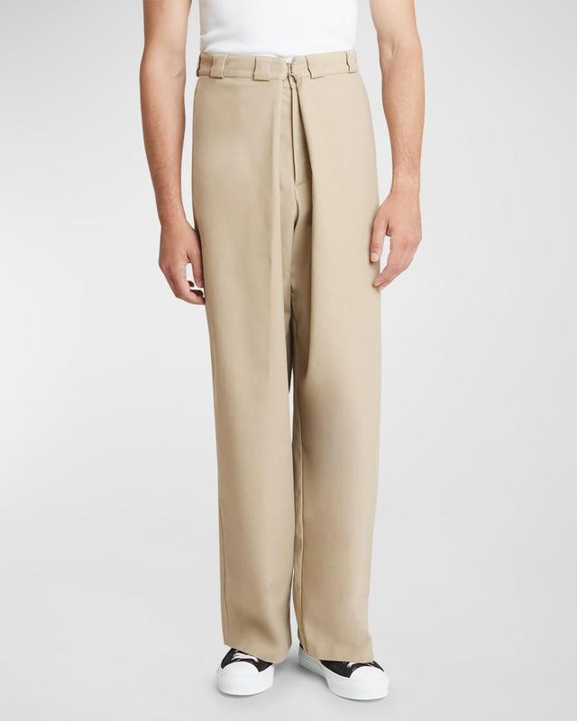 Mens Pleated Chino Pants Product Image