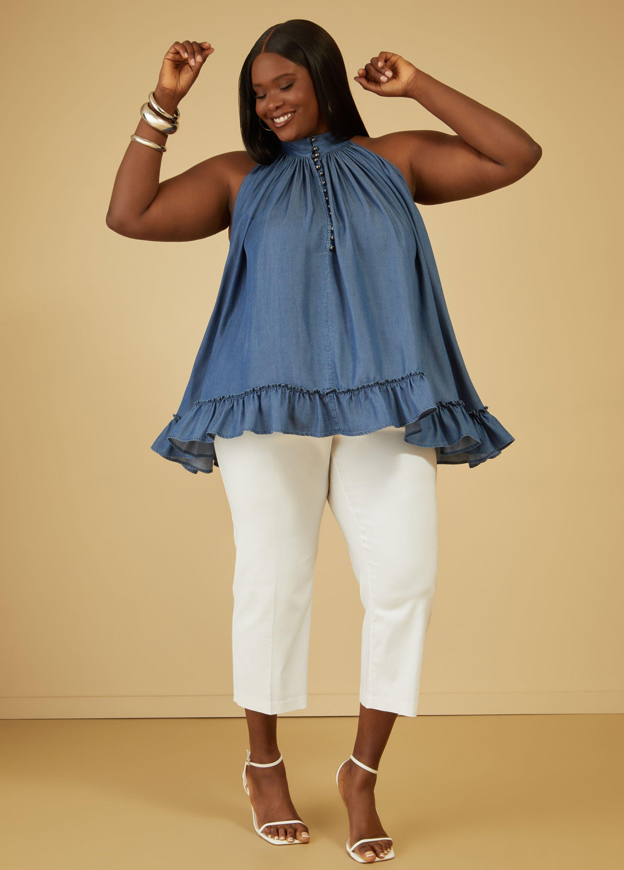 Chambray Swing Top Product Image