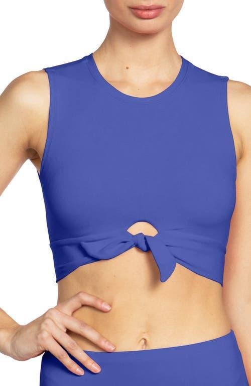 Womens Ava Cropped Swim Tank Top Product Image