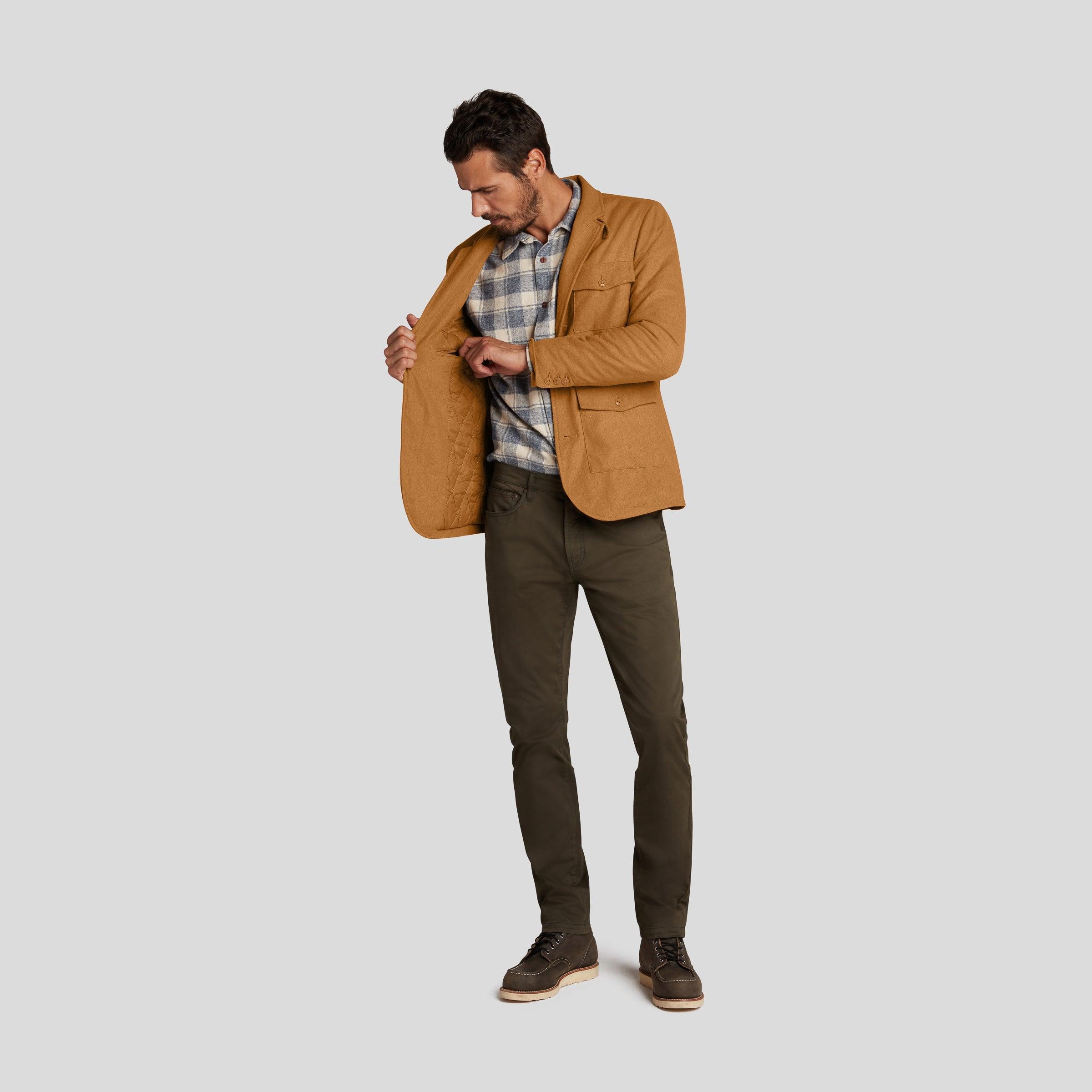 Holden Wool Hunting Blazer - Biscuit Product Image