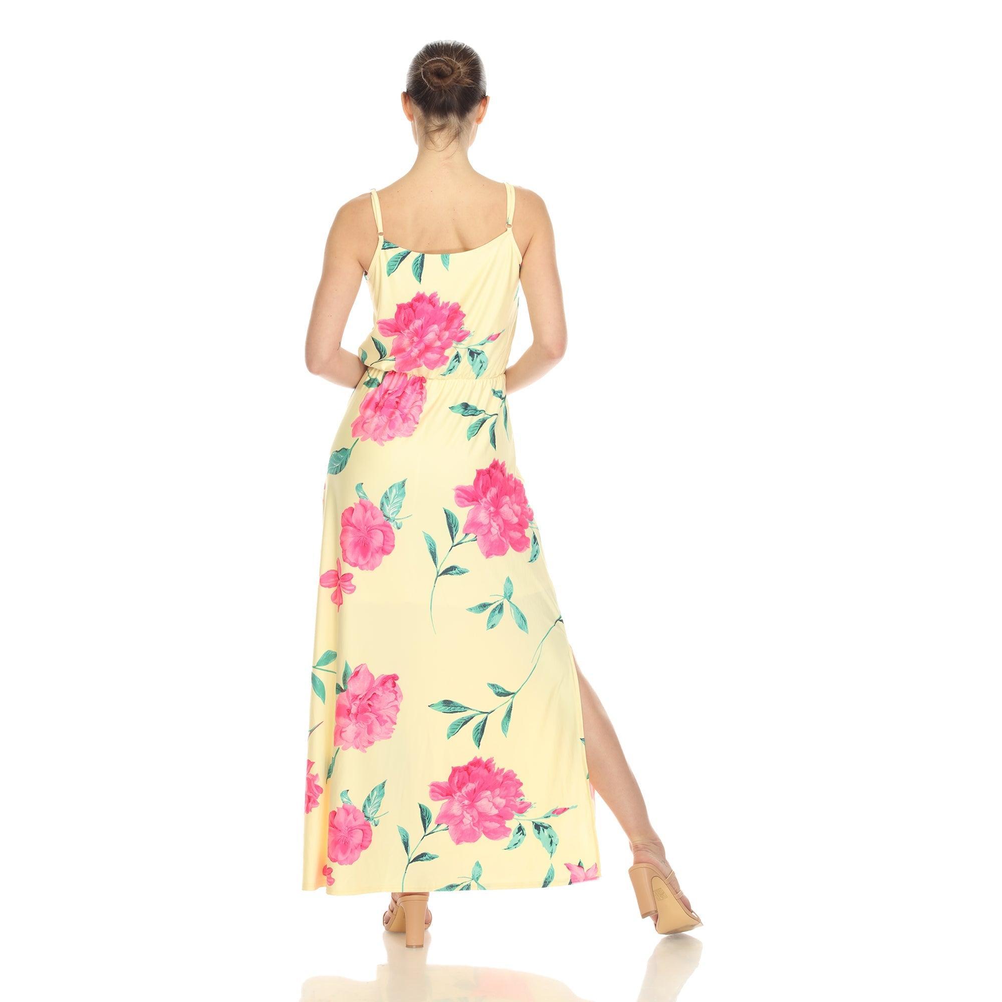 Floral Strap Maxi Dress Product Image