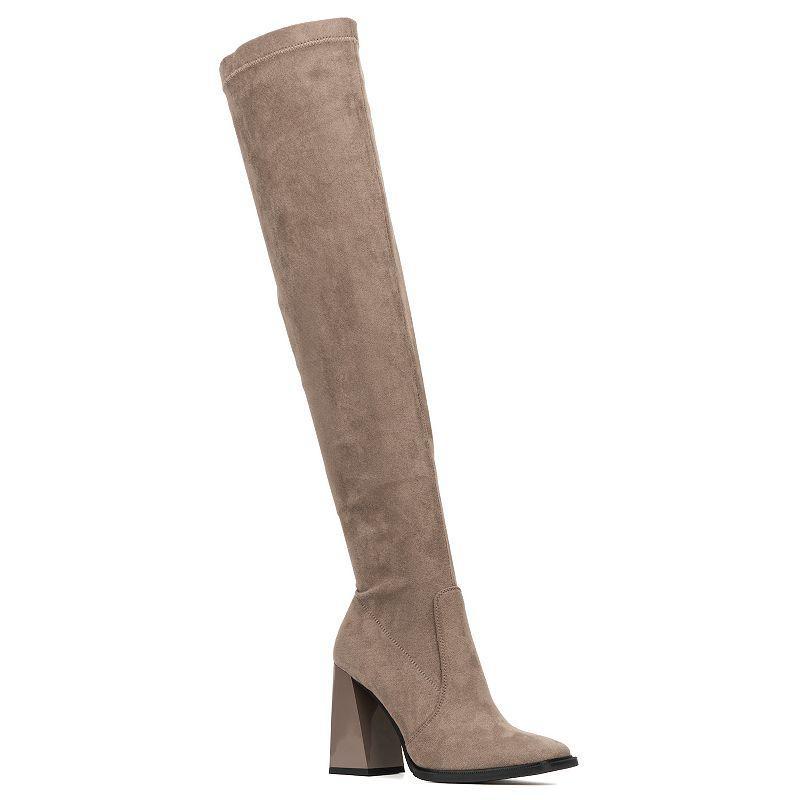 Torgeis Sasha Womens Knee-High Boots Brown Product Image