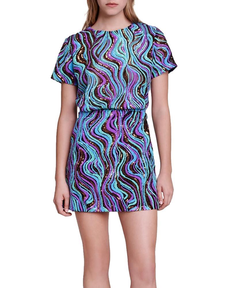 maje Remilio Sequin Minidress Product Image