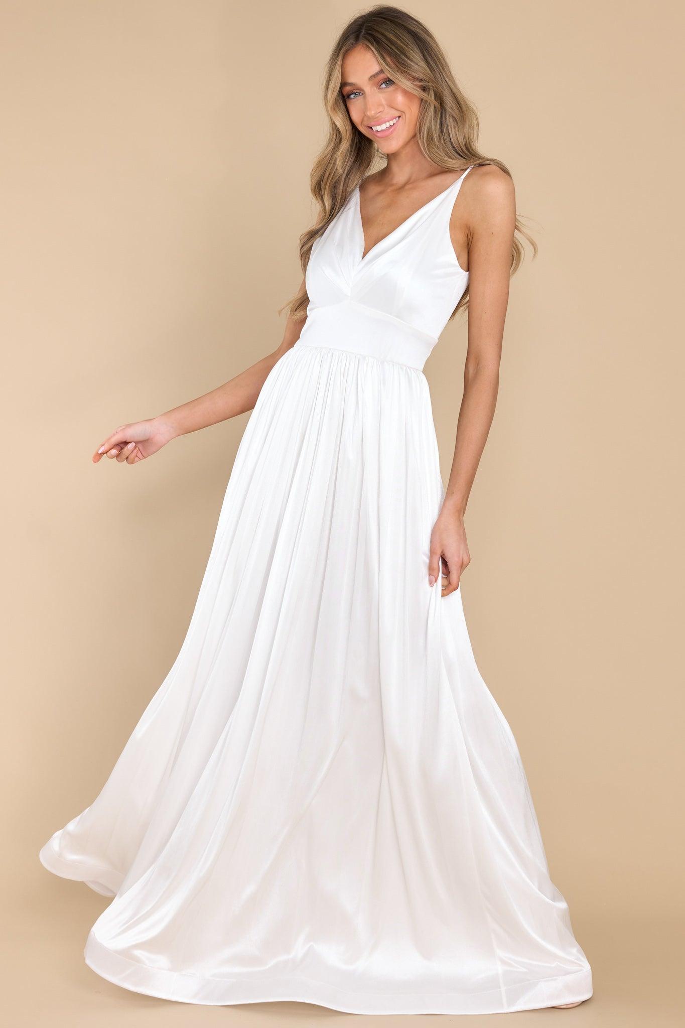 Catch The Wind Ivory Maxi Dress Product Image