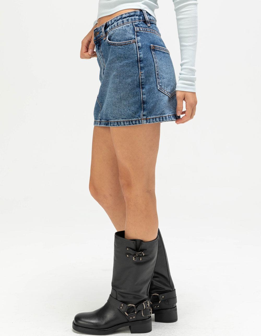 BILLABONG Marina Womens Denim Skirt Product Image