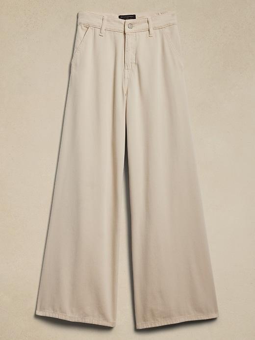 Ultra High-Rise Wide-Leg Trouser Jean Product Image