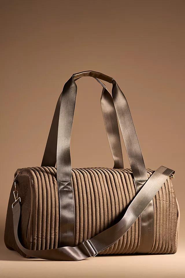 Ribbed Velvet Duffel Bag Product Image